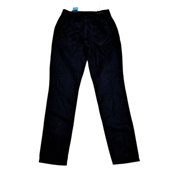 Ariya Jeans Women's Curvy Jegging Corset Black Extra Soft Sz 11-12 - Picture 5 of 7